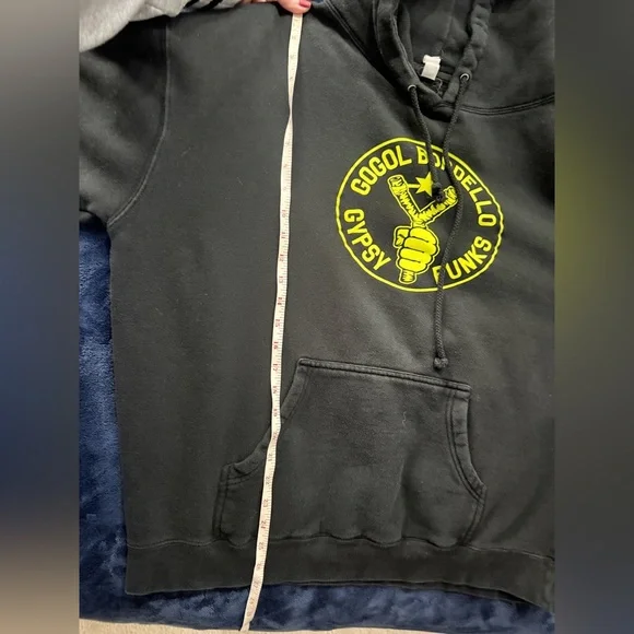 Gogol Bordello Slingshot Band Hoodie Sweatshirt Black Size XL - Picture 7 of 7